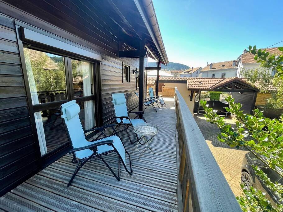 Chalet Kelly, Centre Ville / Jacuzzi / Sauna Gerardmer Bagian luar foto