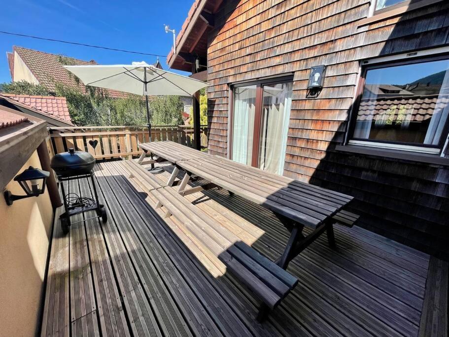 Chalet Kelly, Centre Ville / Jacuzzi / Sauna Gerardmer Bagian luar foto